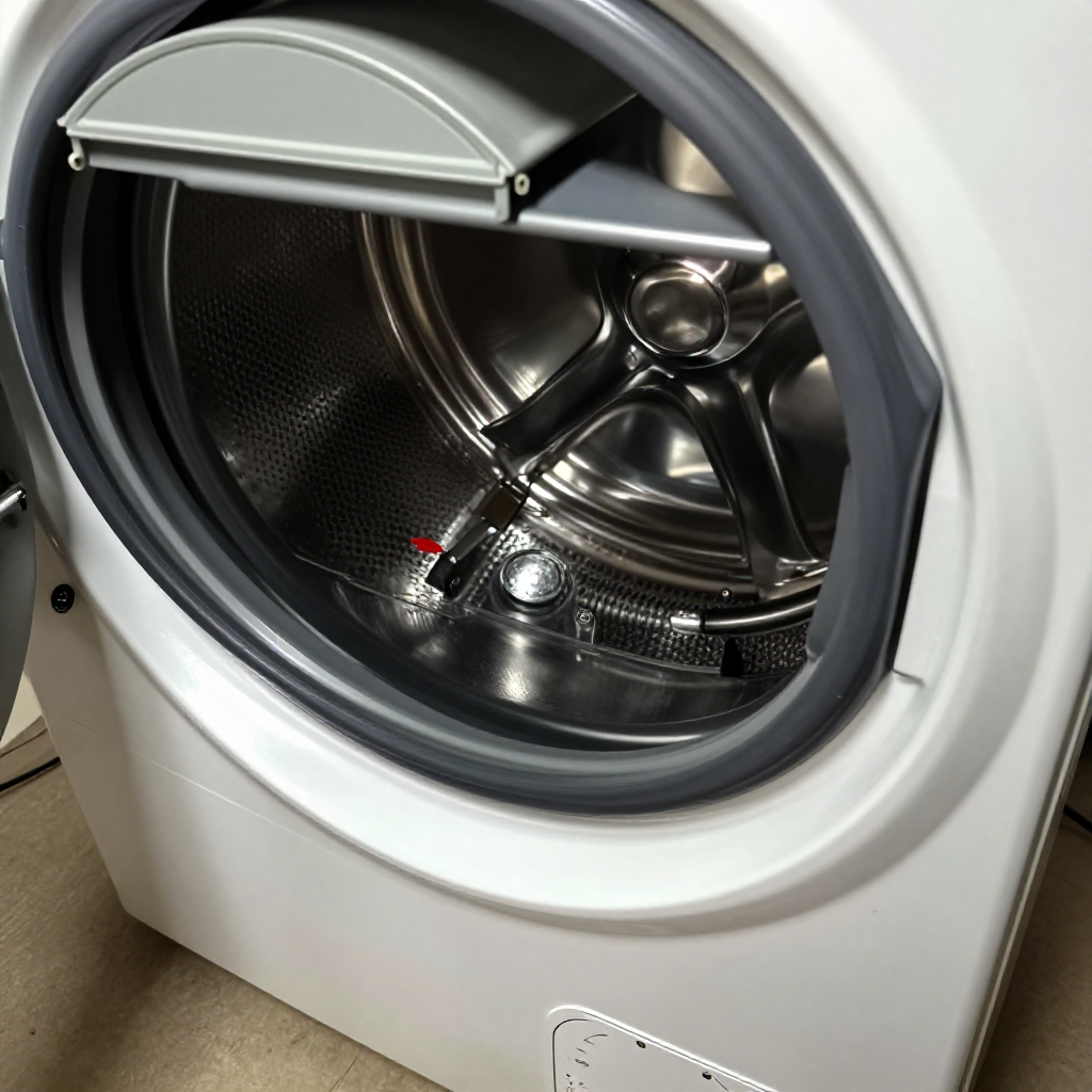 Disassemble the dryer cabinet to access the drum assembly