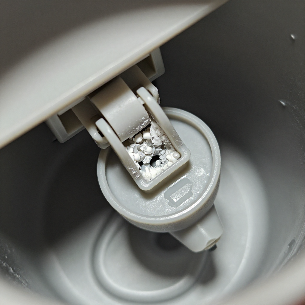 Check the drain path and bucket switch