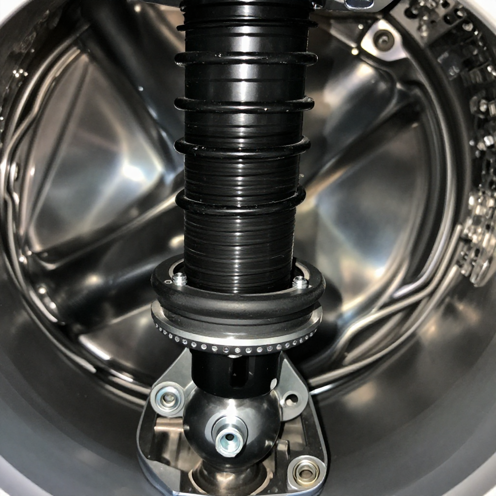 Install the new shock absorbers and test run