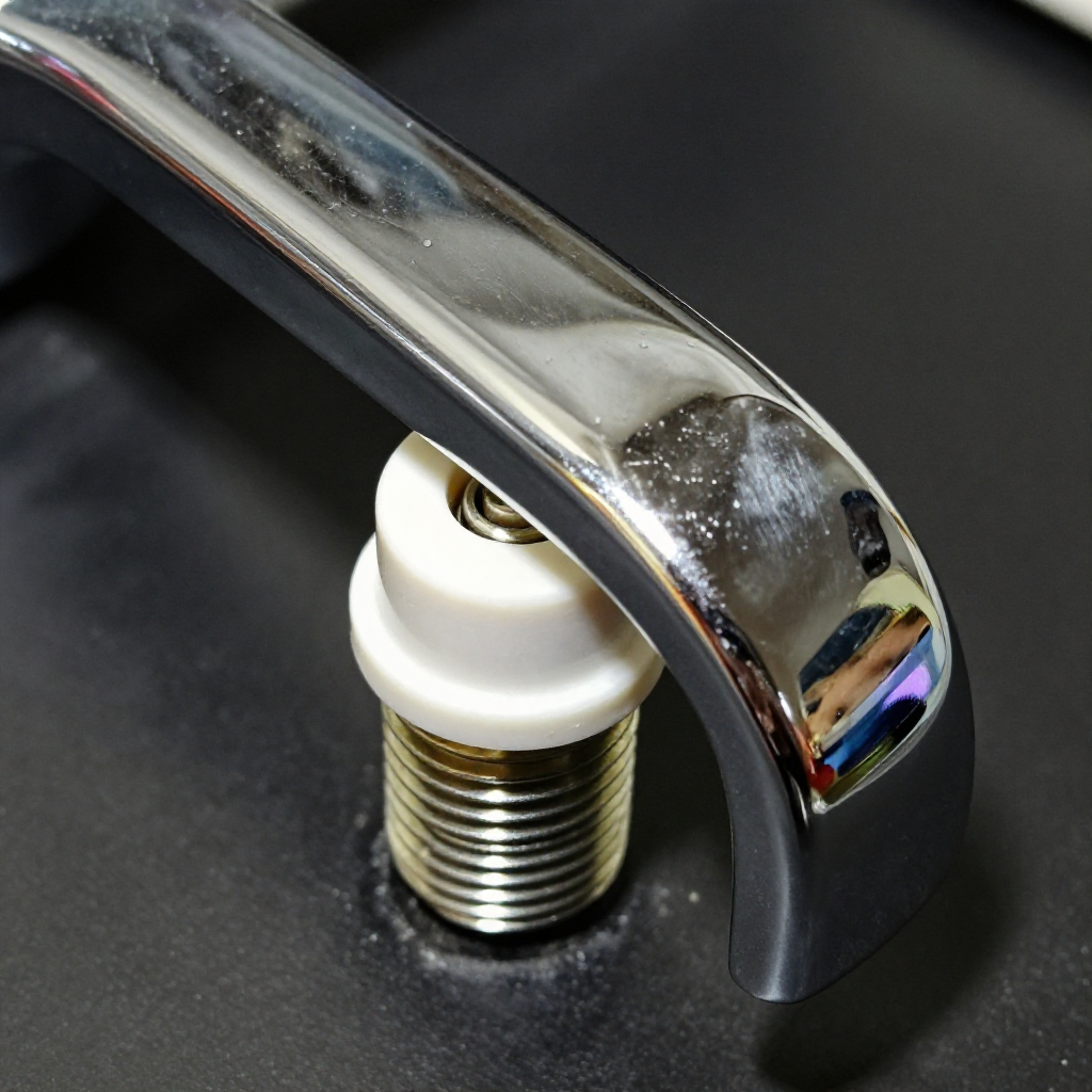 Replace the entire handle assembly if the stem is stripped