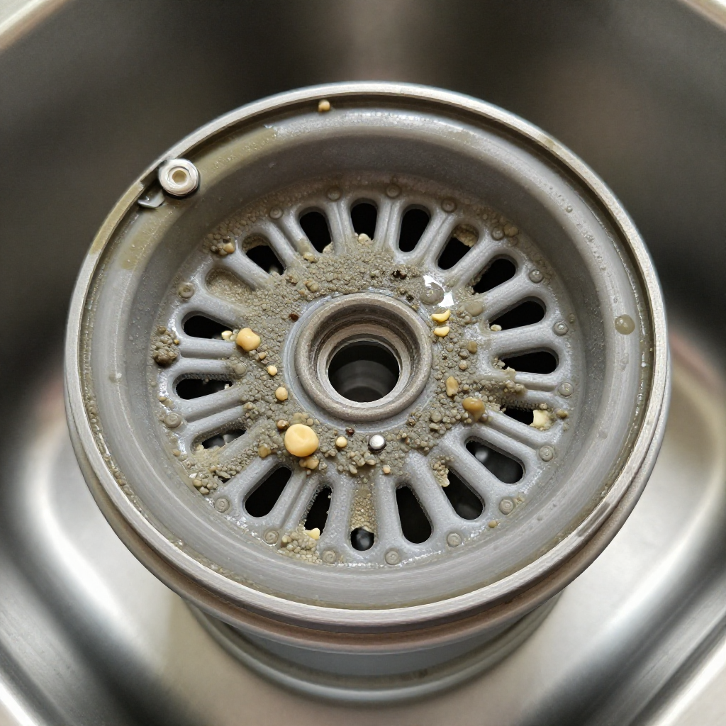 Clean the filter and clear standing water from the sump