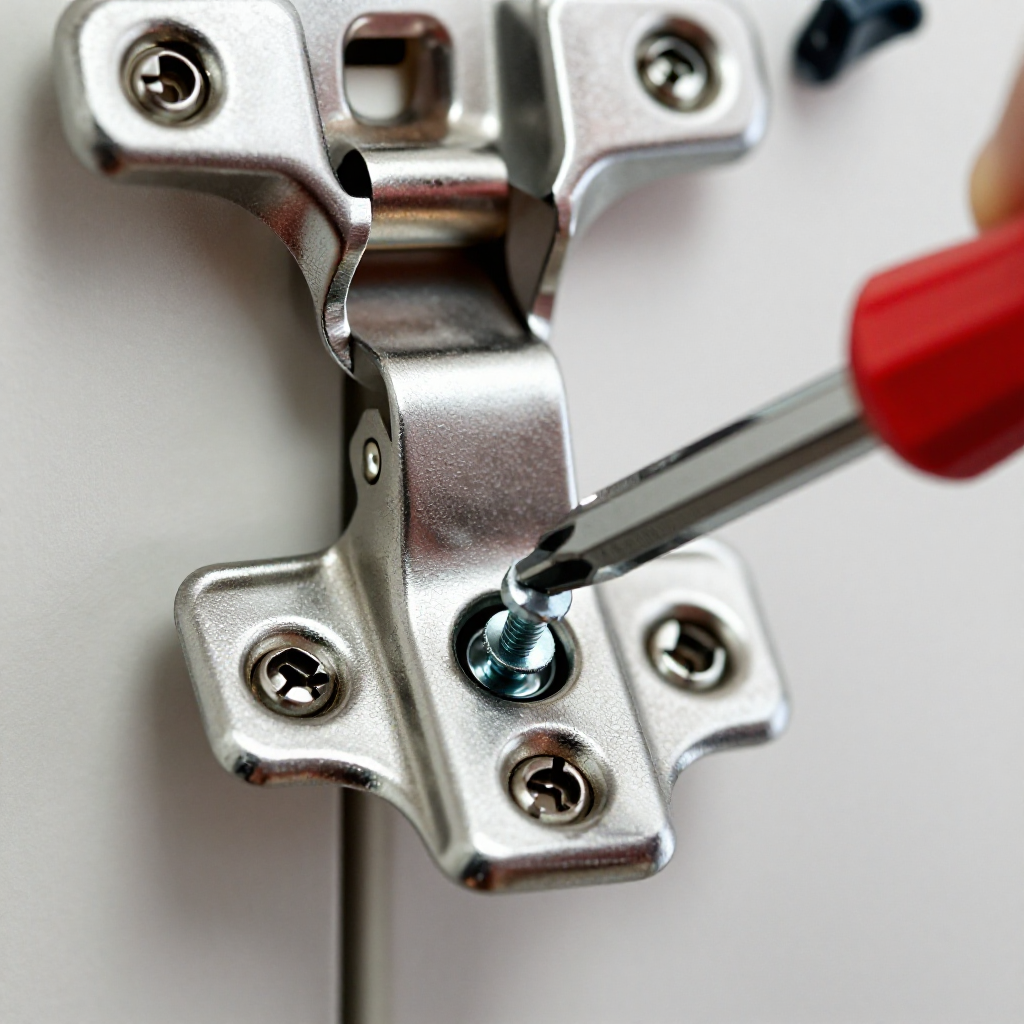 Check and tighten hinge screws