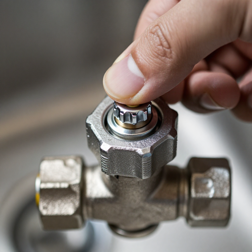 Turn off the water supply
