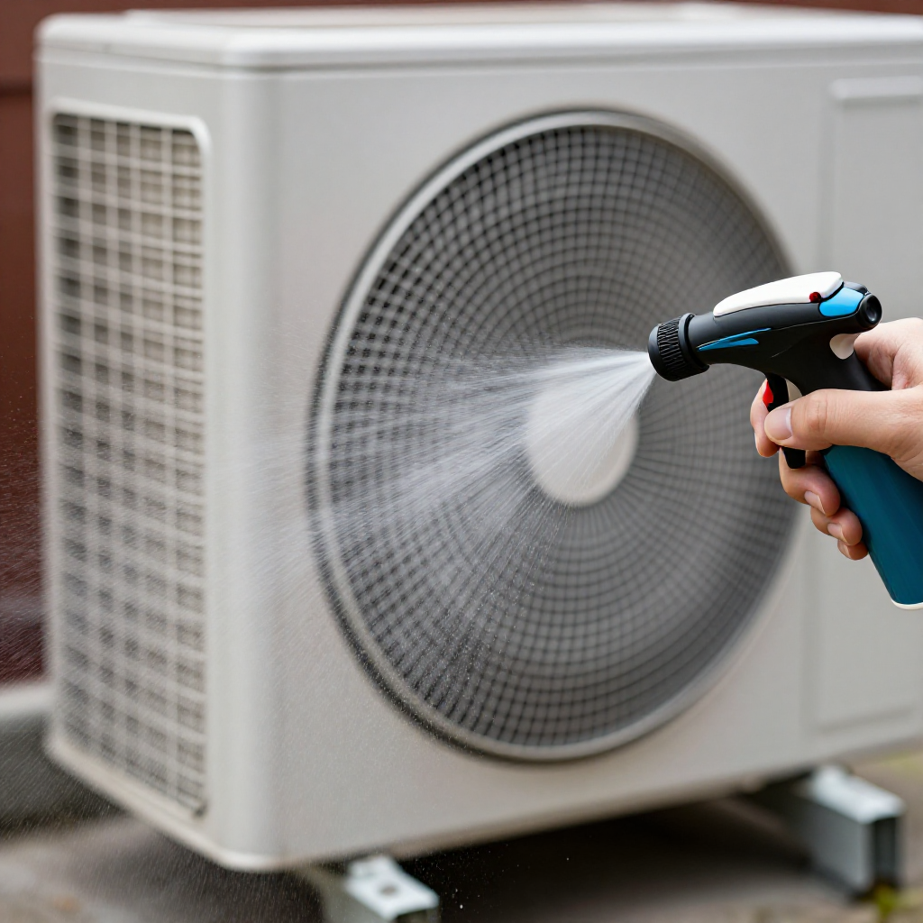 Clean the condenser coils