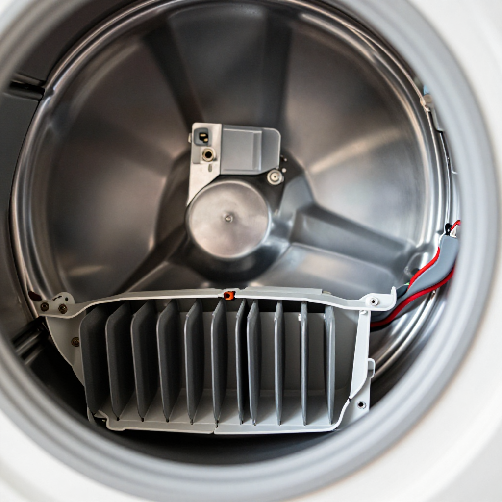 Unplug the dryer and remove the back panel