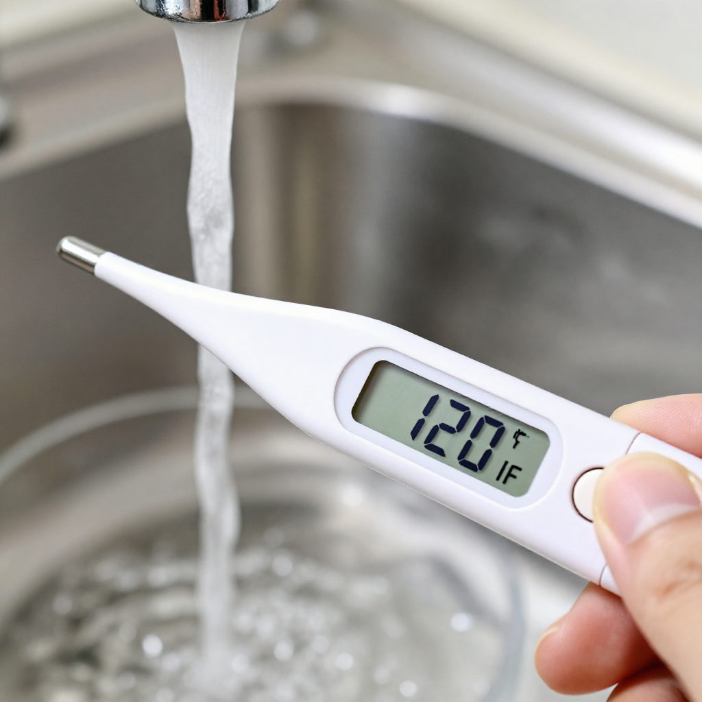 Check water temperature