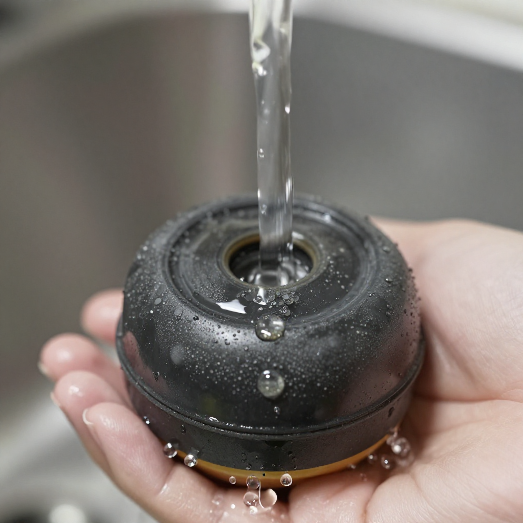 Clean the valve diaphragm