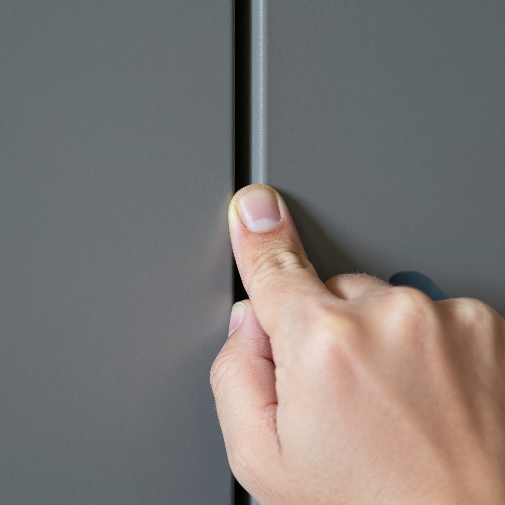 Test the door swing