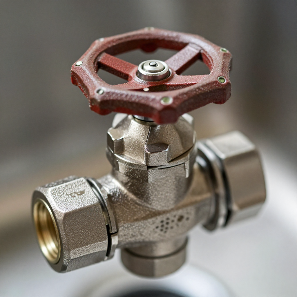 Turn off water supply and drain the lines