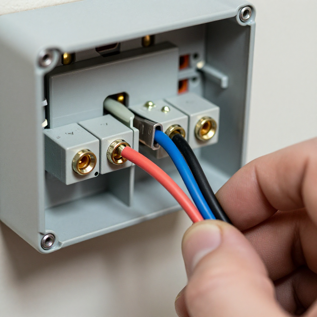 Remove the switch plate and switch