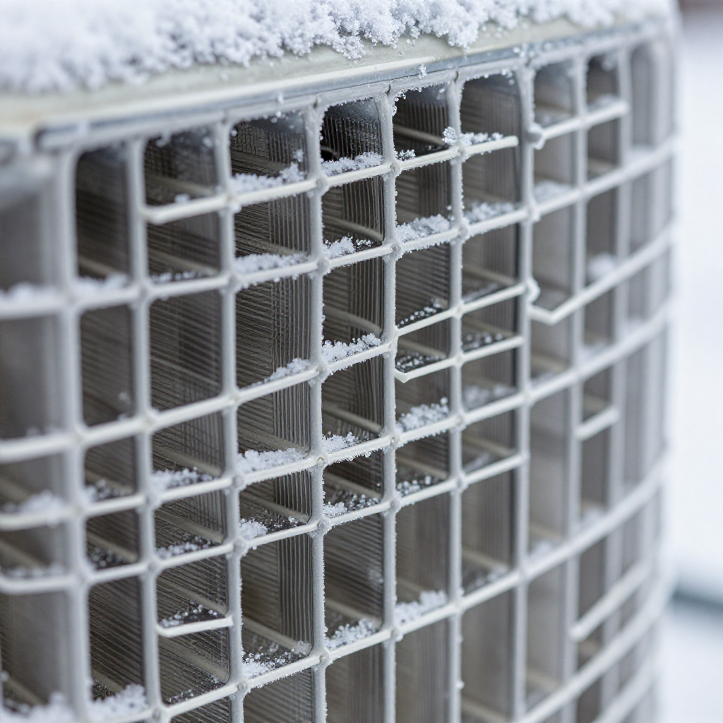Check the evaporator coil for ice
