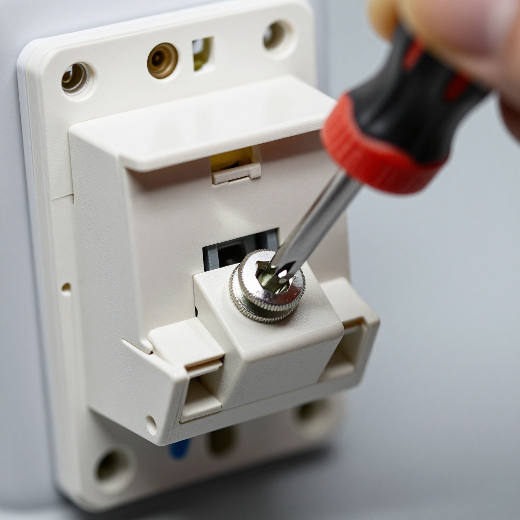 Check and tighten wire connections