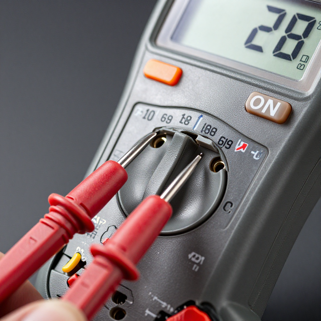 Test the switch with a multimeter