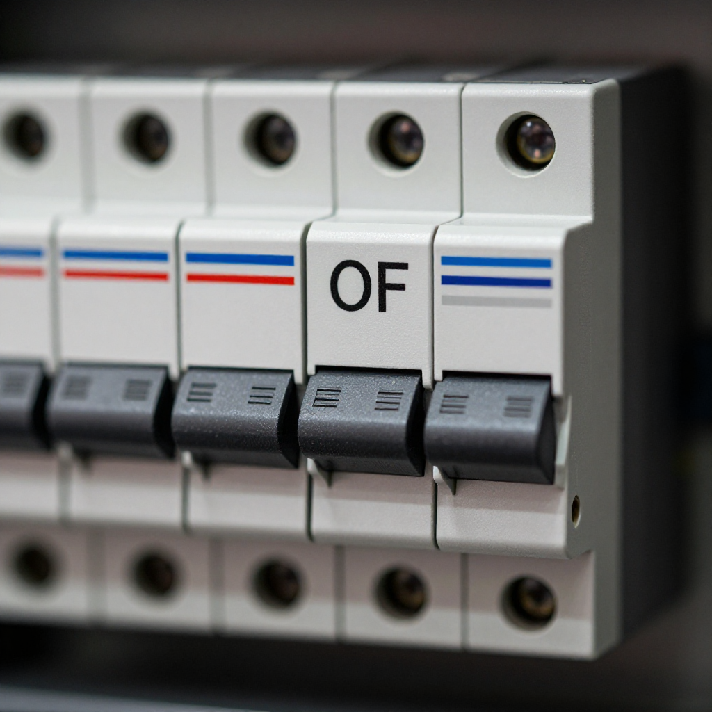 Turn off power at the breaker
