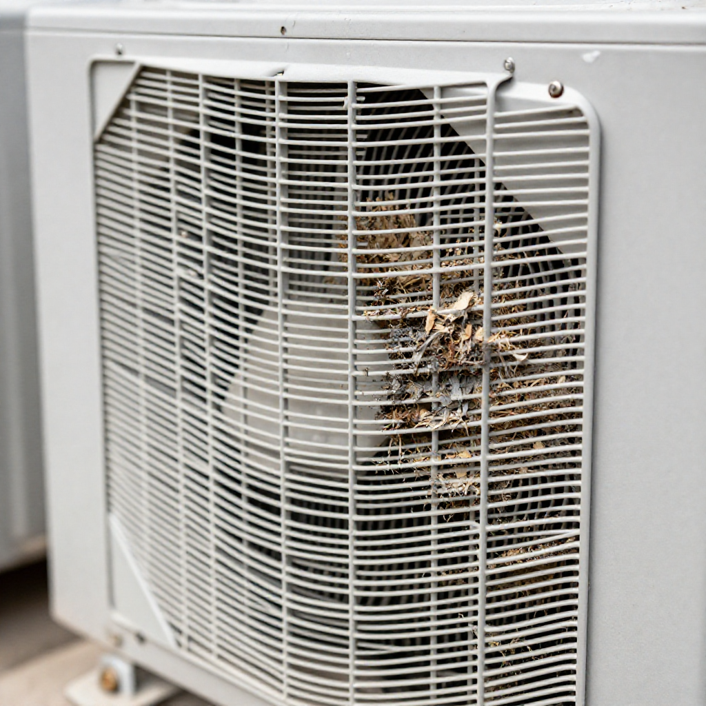 Inspect the outdoor unit