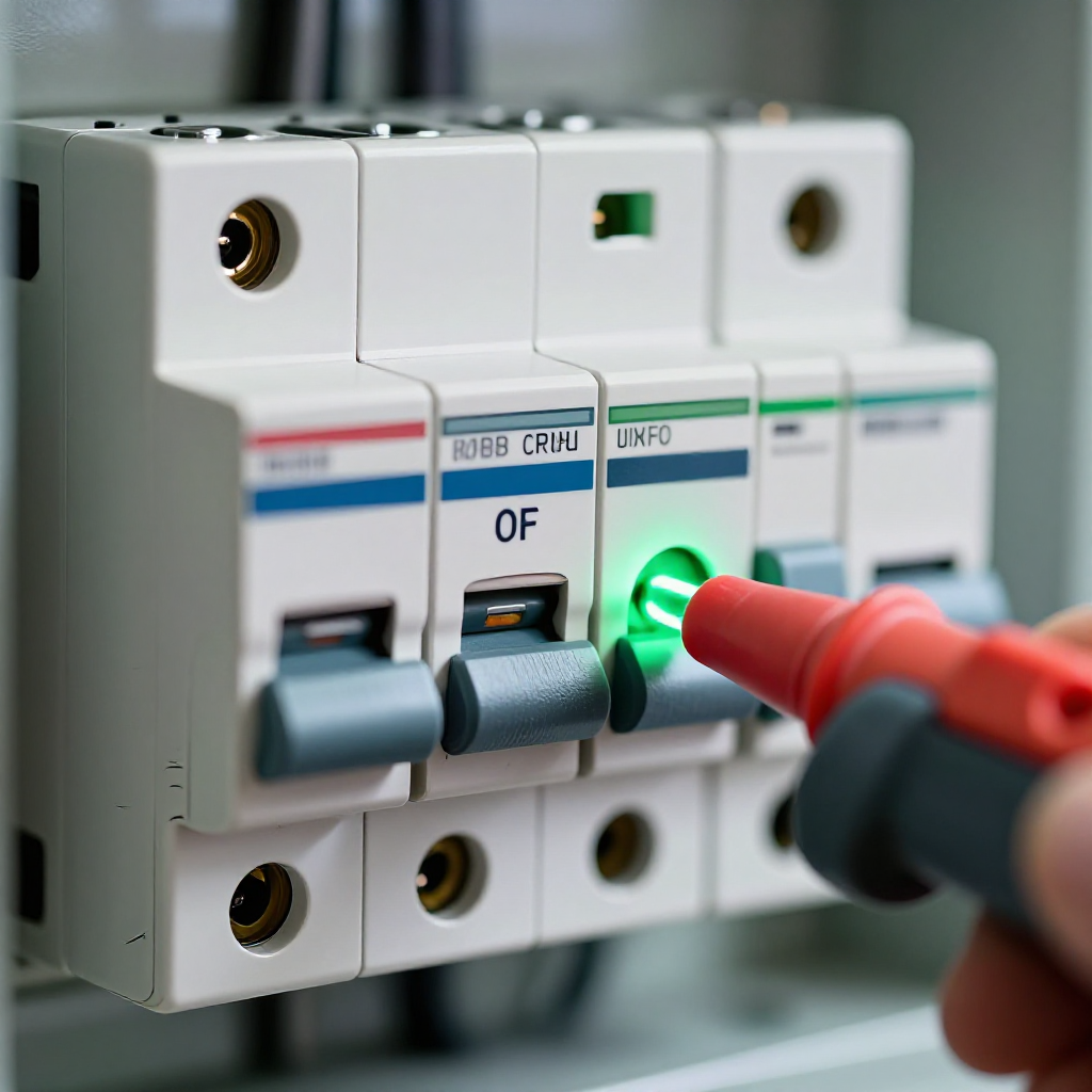 Turn off power at the breaker