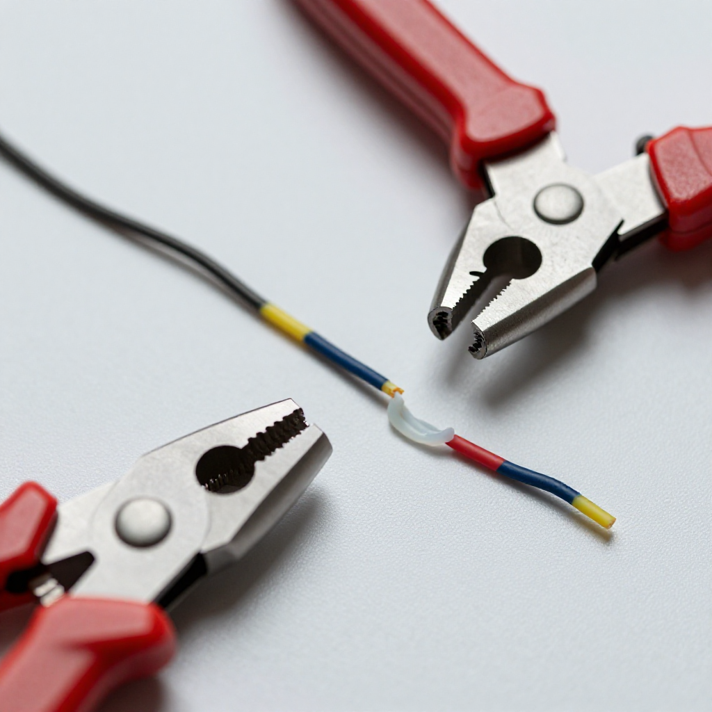 Check for damaged wires or burned insulation