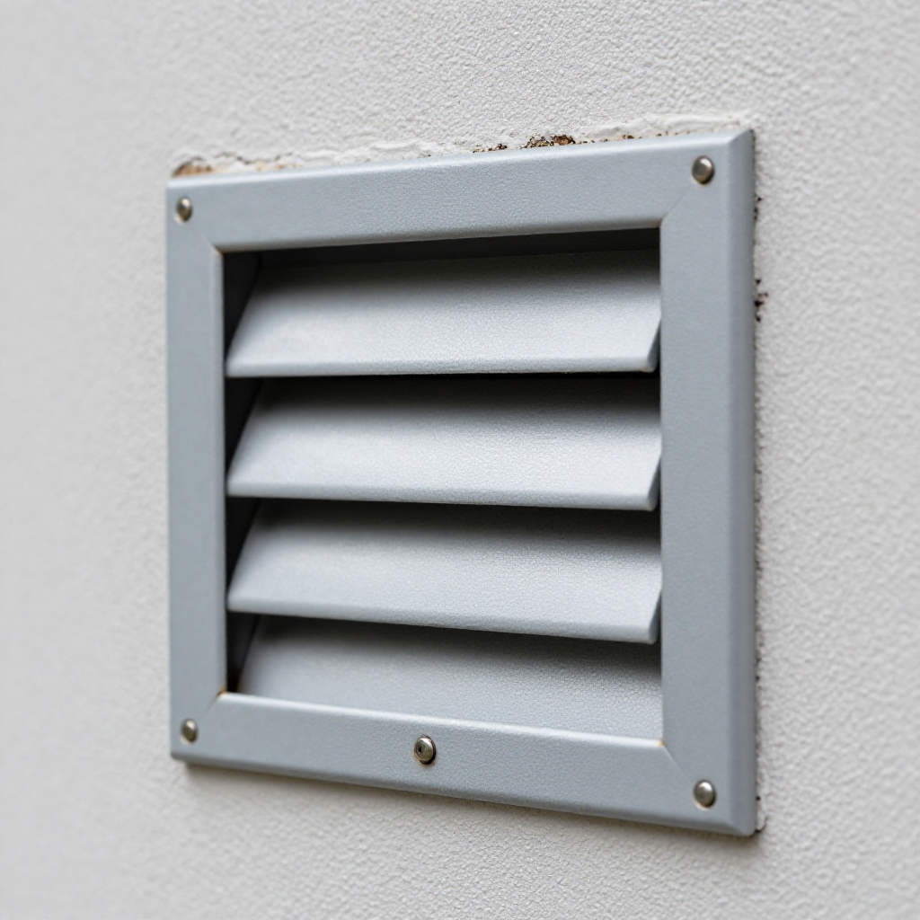 Inspect the exterior vent flap