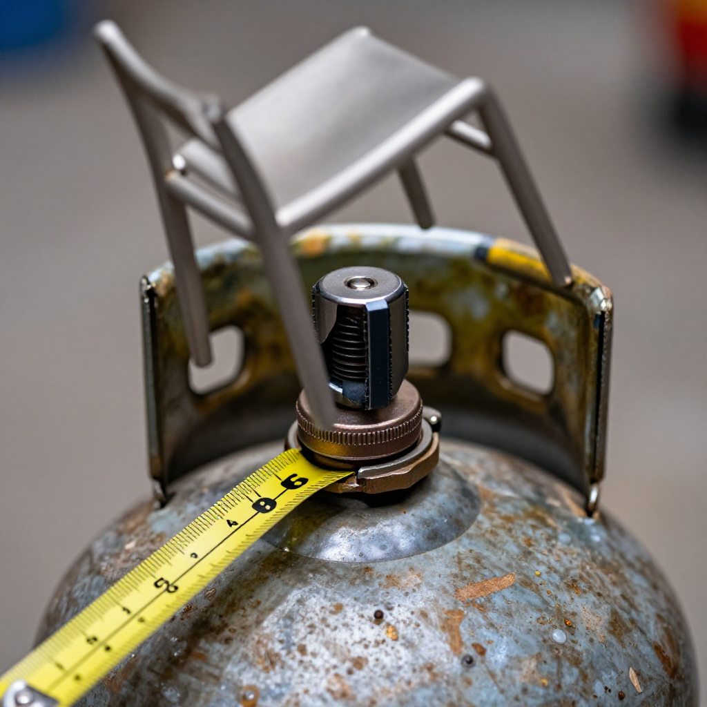 Check the gas cylinder type