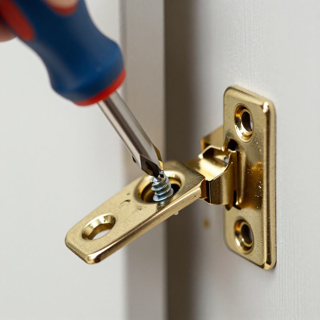Check hinge screws