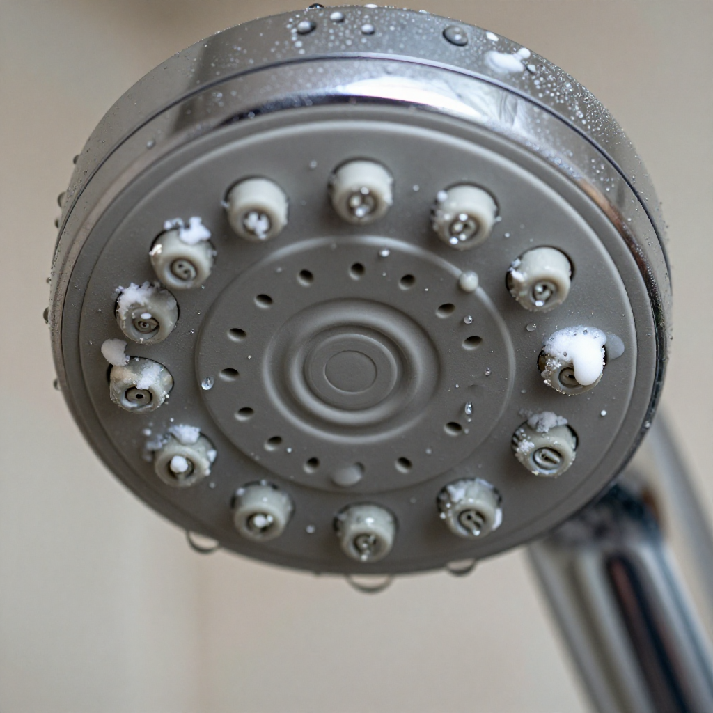 Clean the Shower Head Face