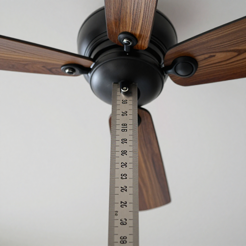 Measure Blade Distance from Ceiling