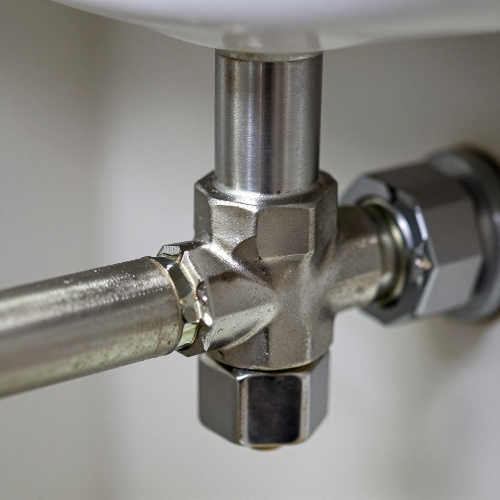 Turn off water and inspect supply line