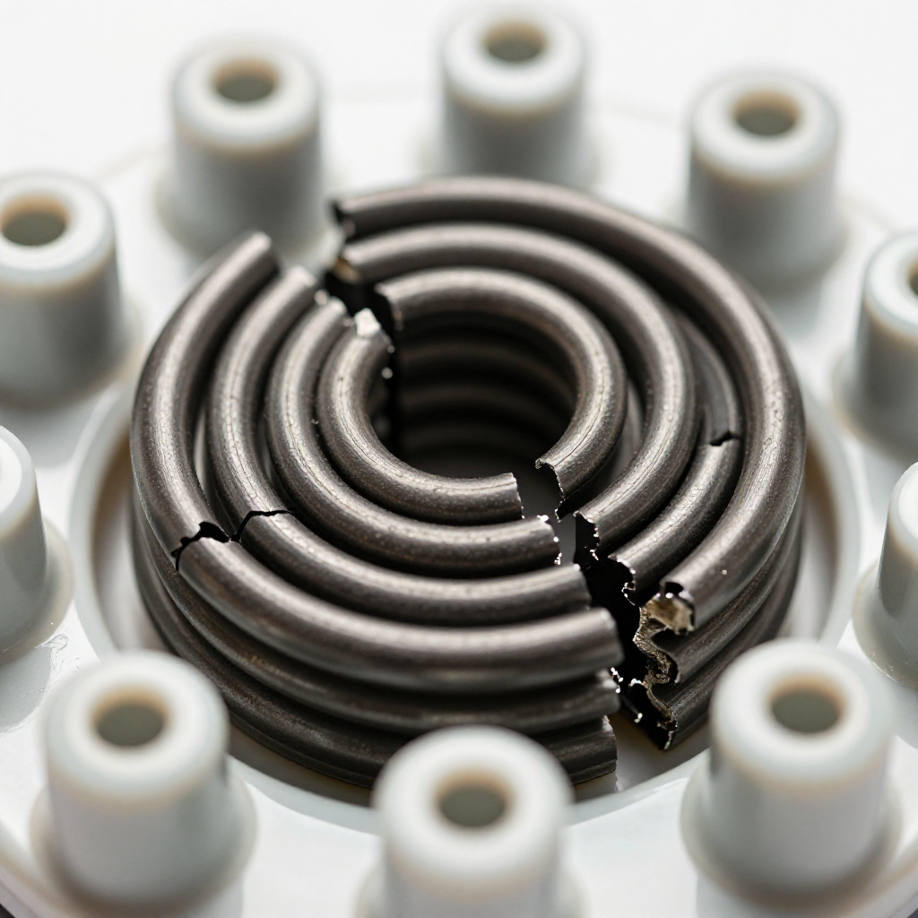 Inspect the heating element for breaks