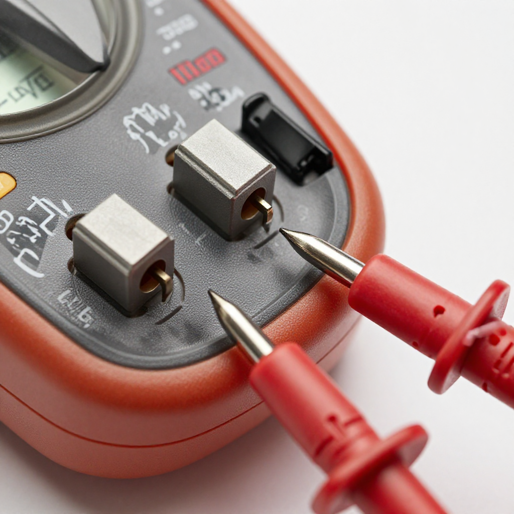 Test the thermal fuse with a multimeter