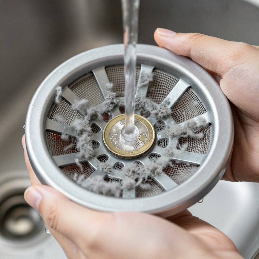 Remove debris from the filter