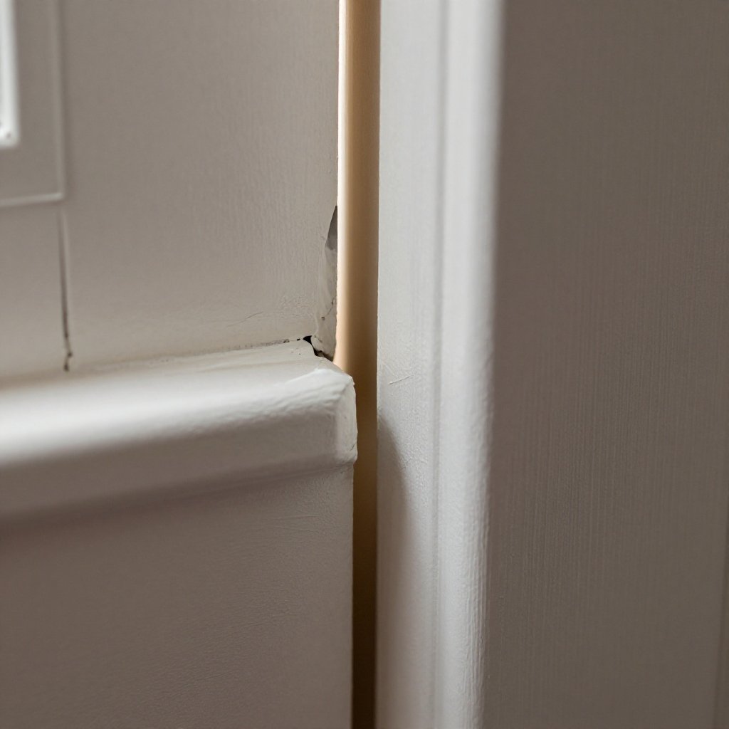 Identify where the door is binding