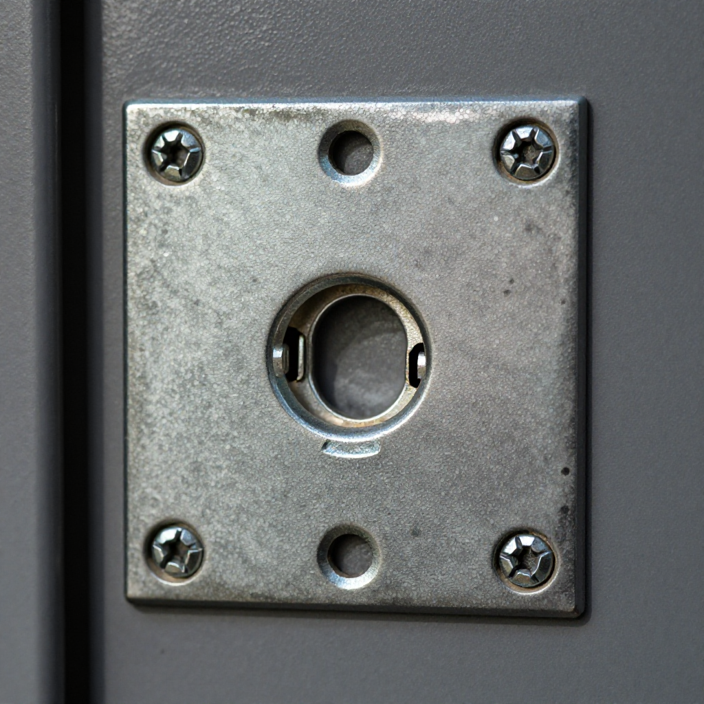 Adjust the strike plate