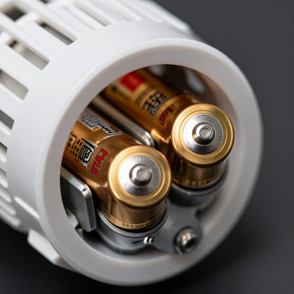 Replace the thermostat batteries