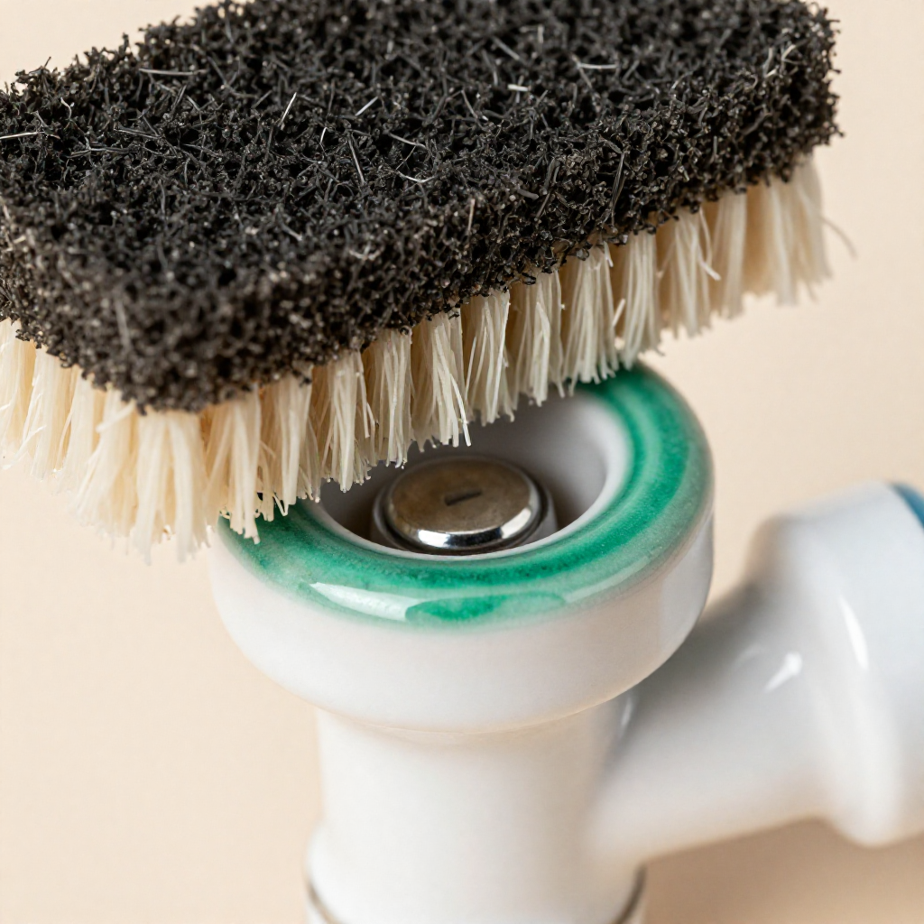 Clean the flush valve seat