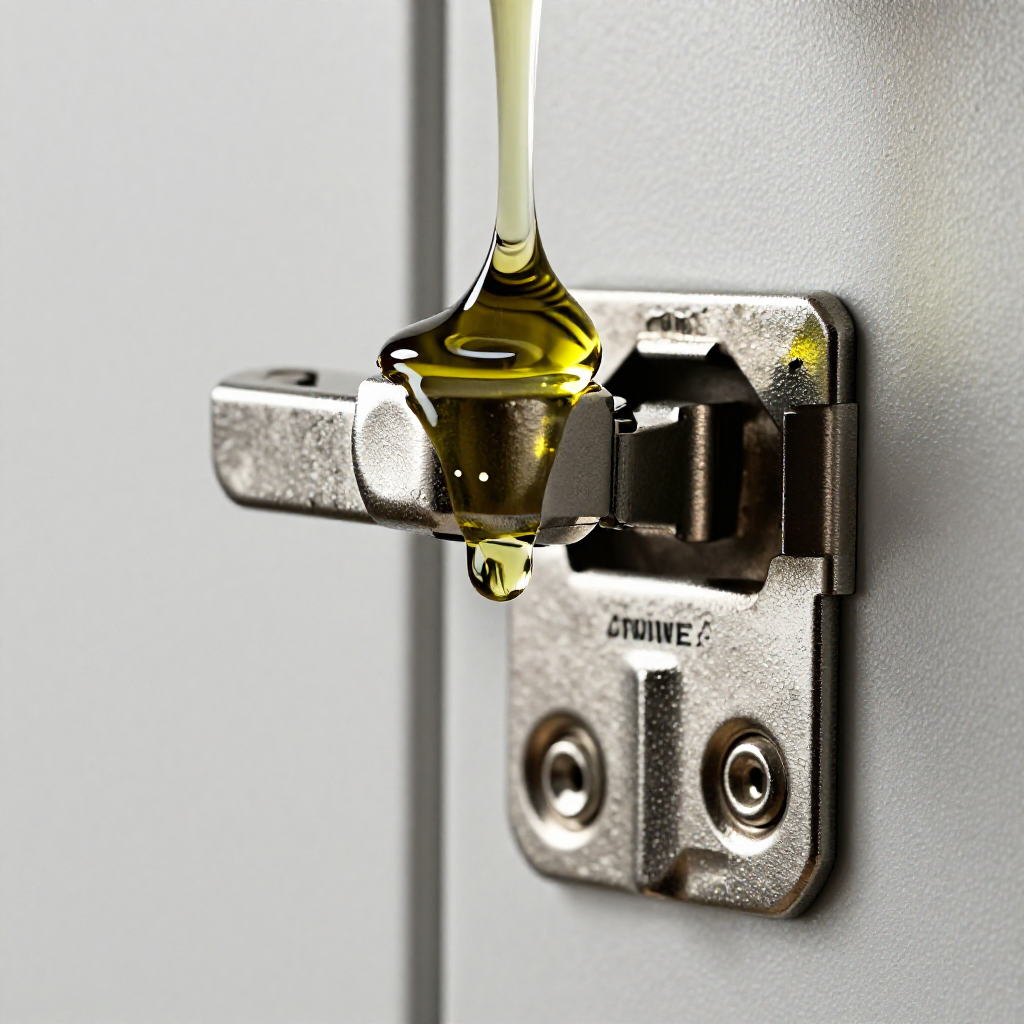 Step 4: Lubricate the hinges
