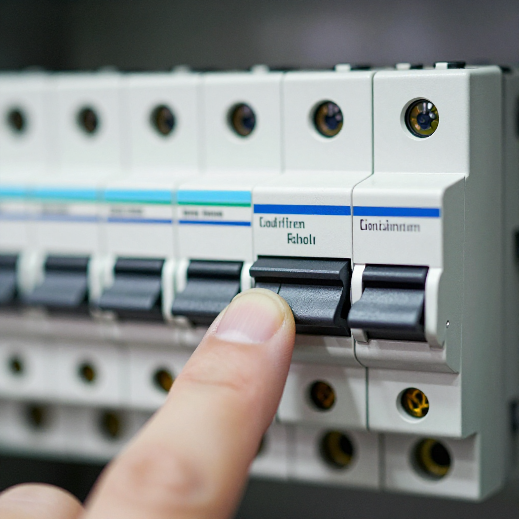 Turn off power at the breaker