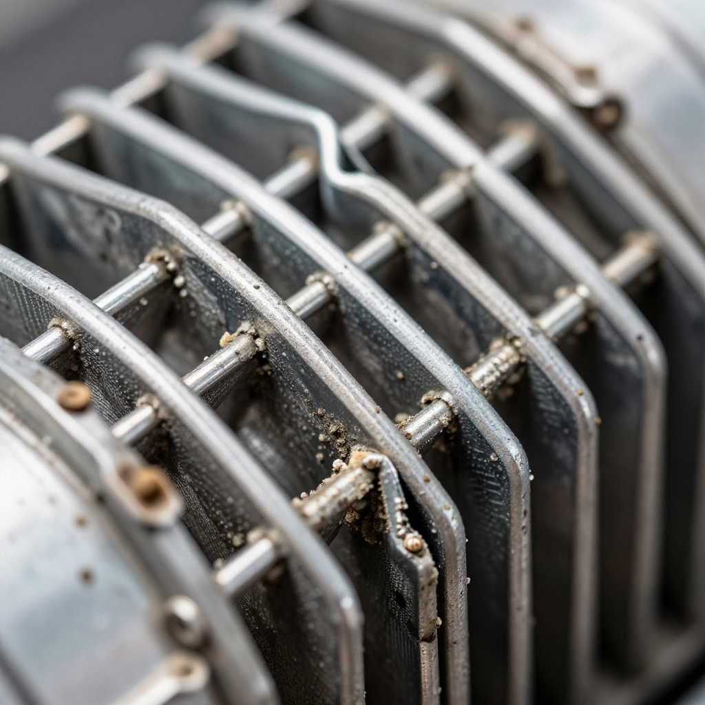 Turn Off Power and Clean the Condenser Coils