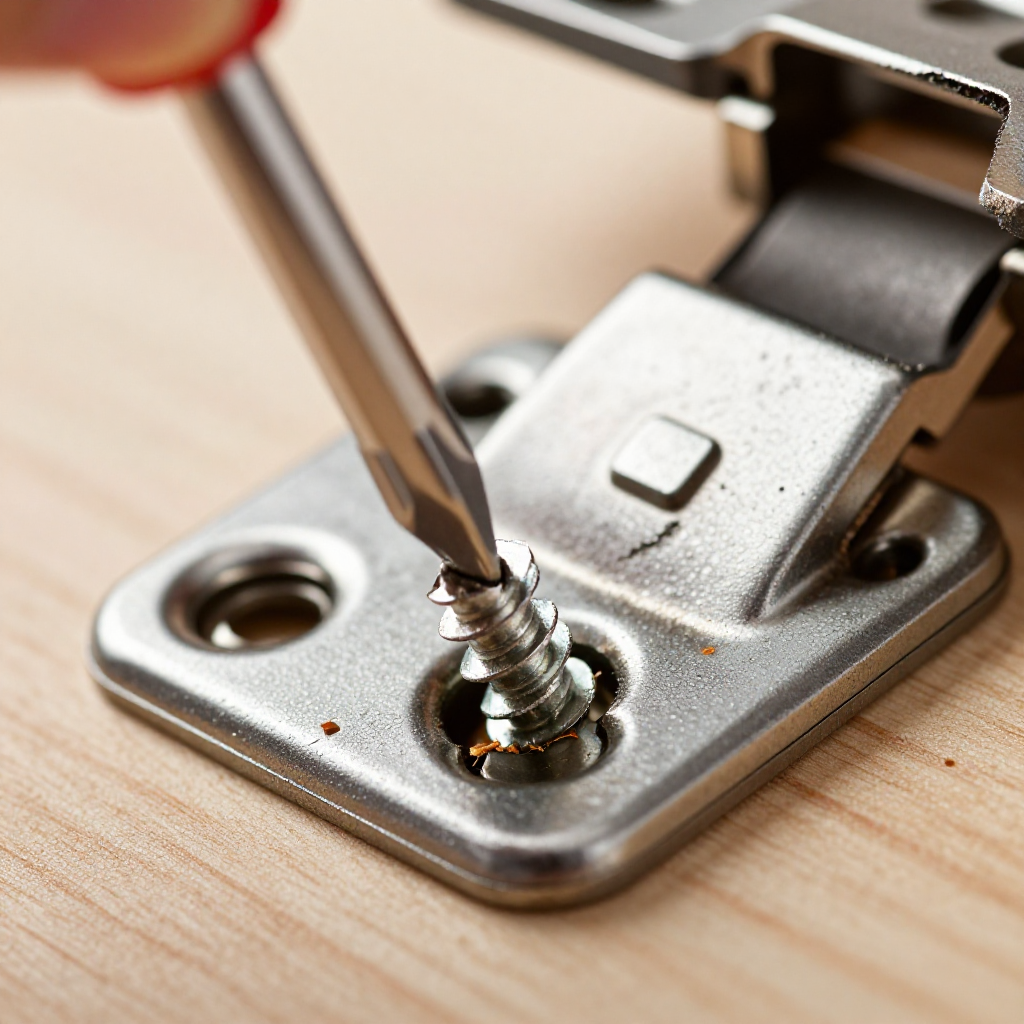 Check Hinge Screws for Tightness