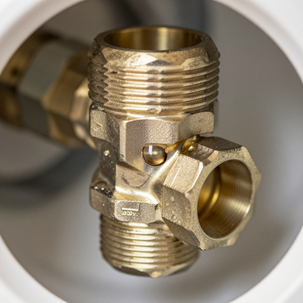 Inspect supply hose connections