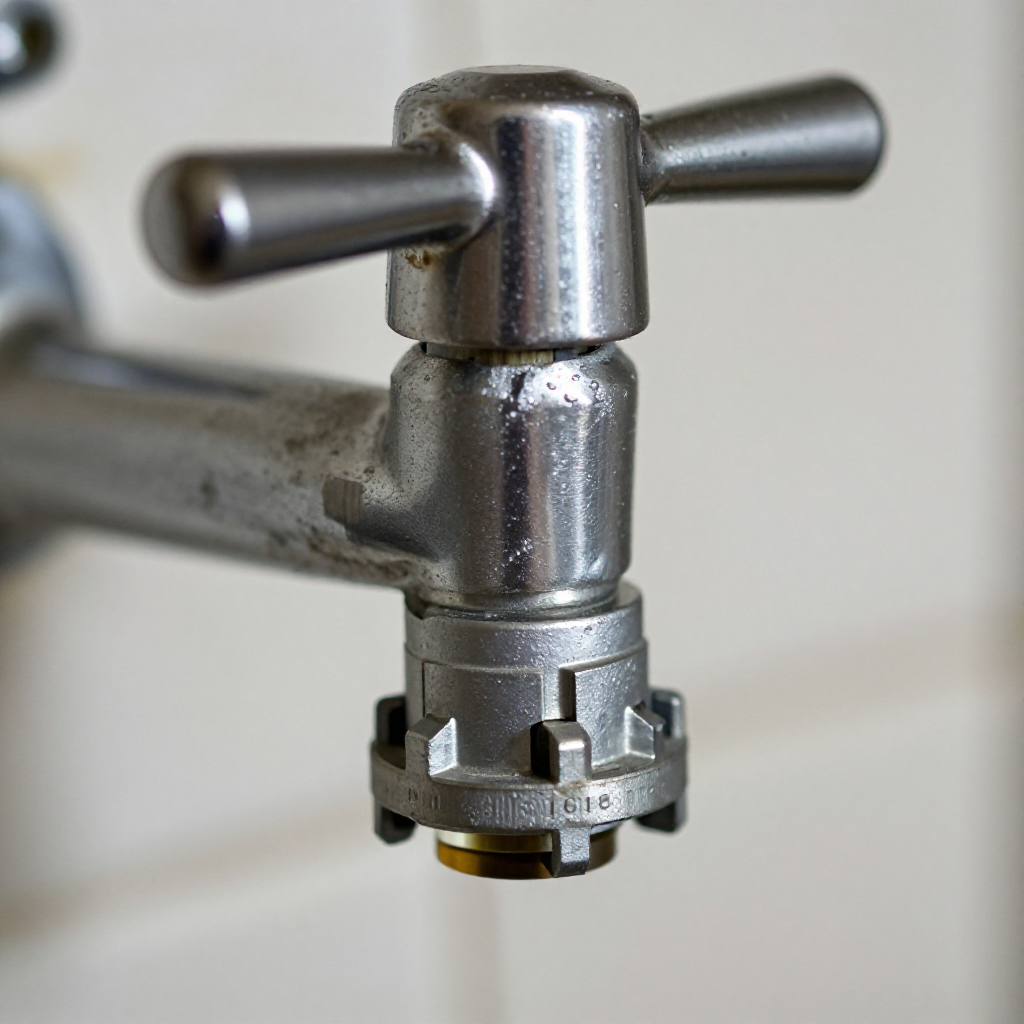 Turn Off Water Supply and Remove the Handle