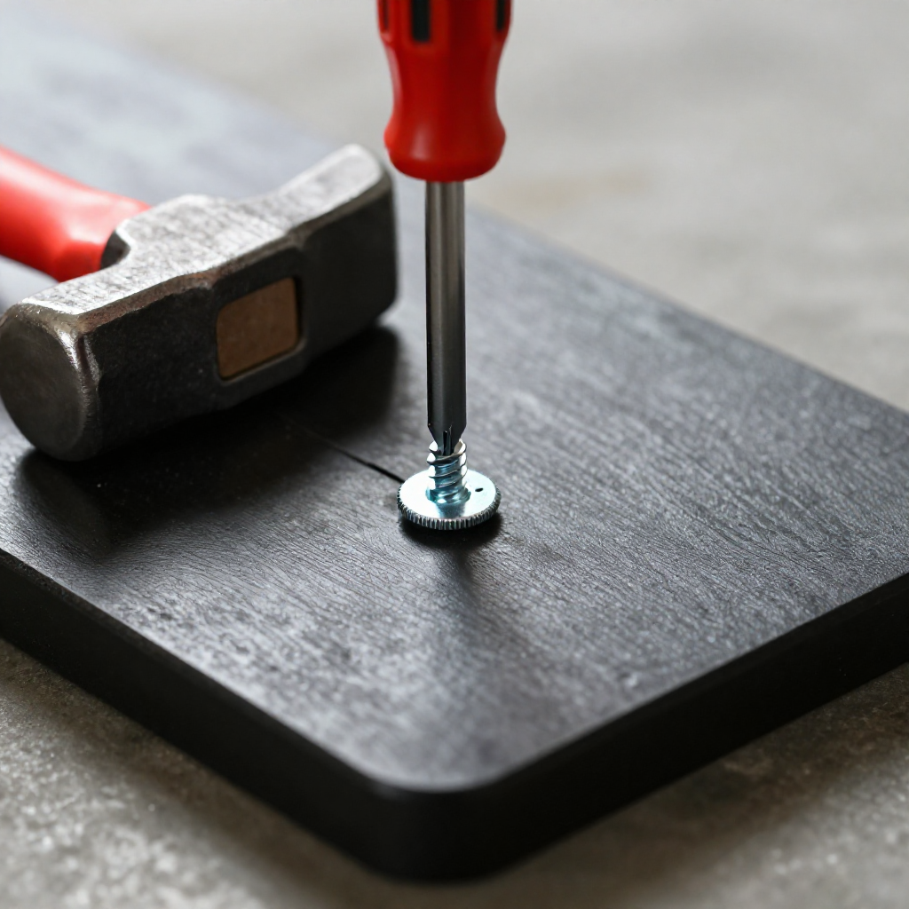Step 2: Loosen and Move the Strike Plate