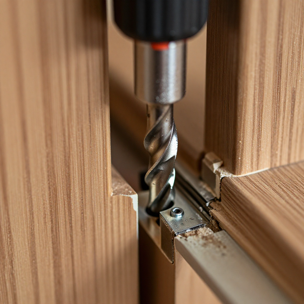 Deepen the Latch Hole (If Needed)