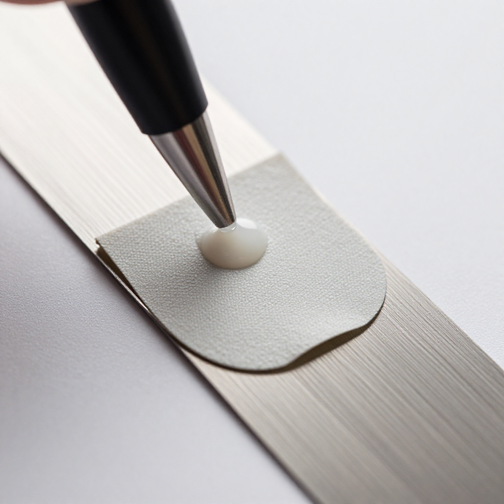 Step 3: Apply adhesive weights