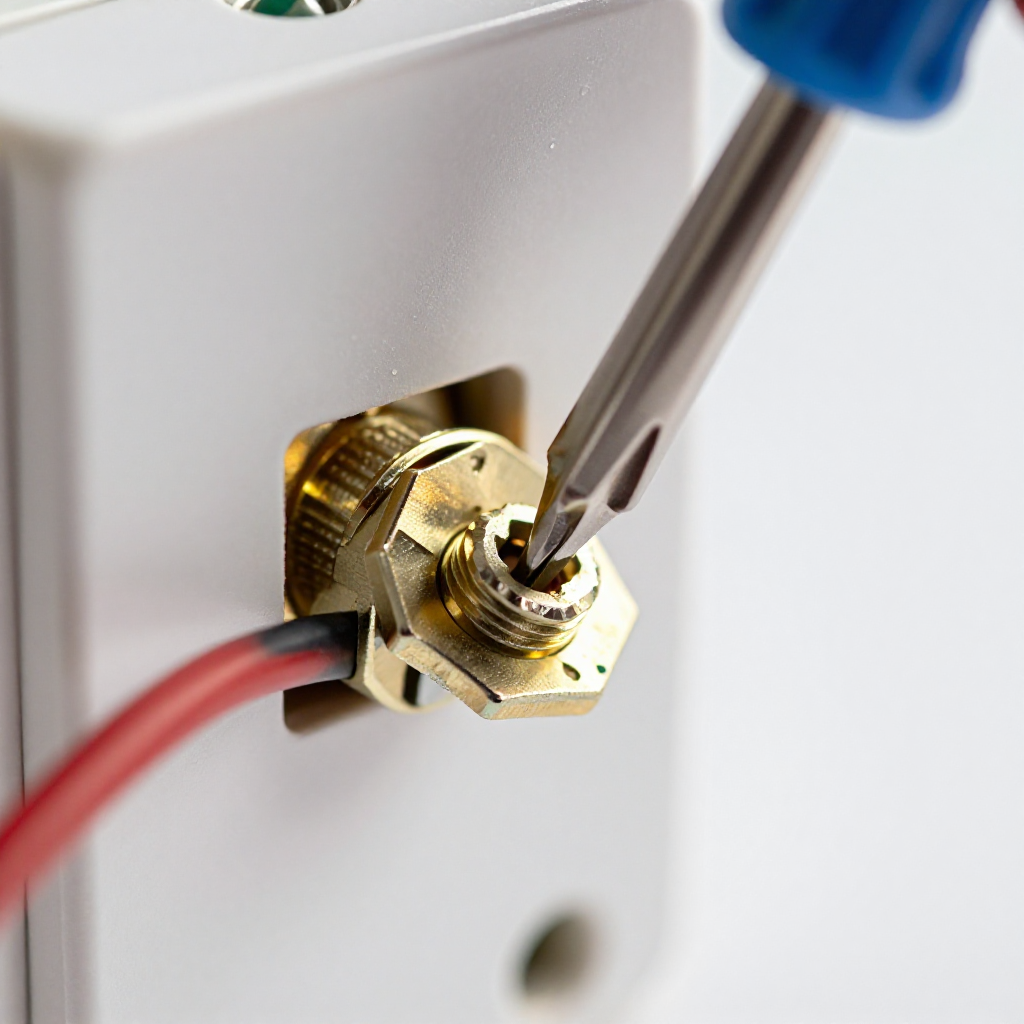 Tighten loose terminals