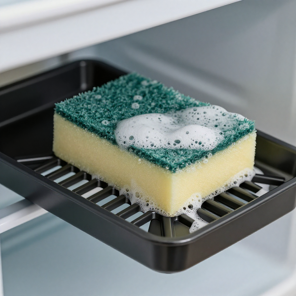 Clean the drip pan