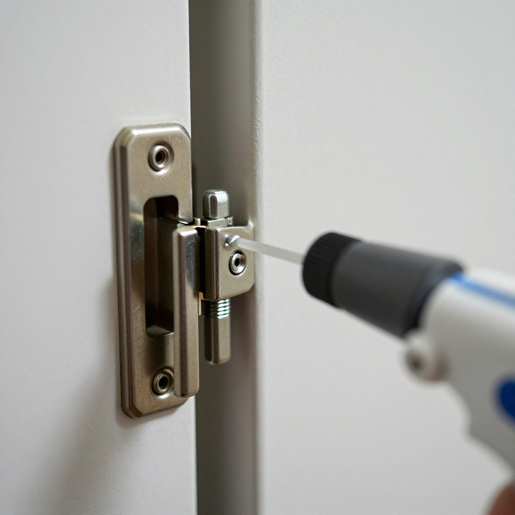 Lubricate the latch mechanism