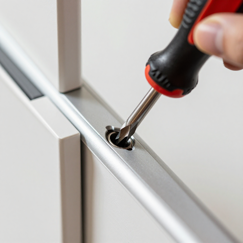 Check roller adjustment screws
