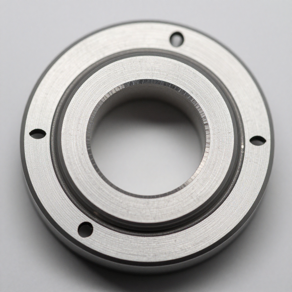 Scrape off old wax and clean flange