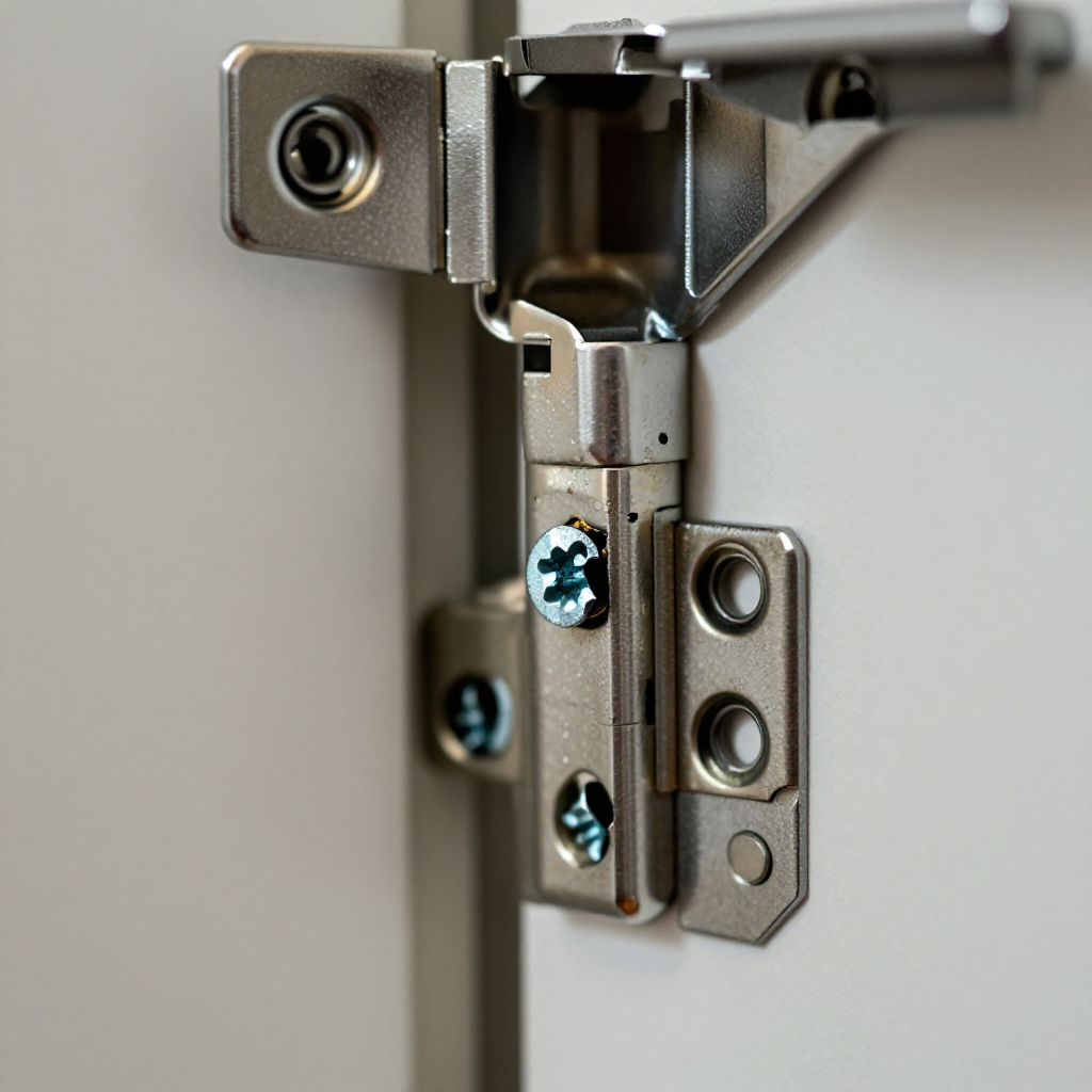 Tighten all hinge screws