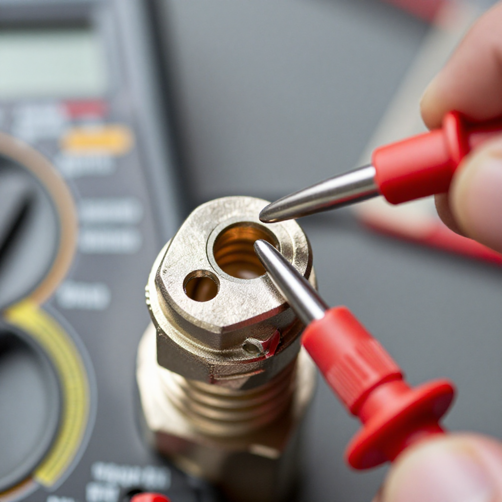 Test the water inlet valve